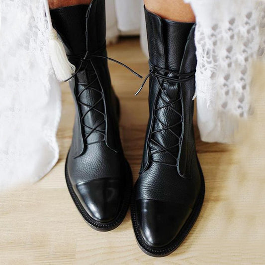 Louise - Bottes de luxe avec talon