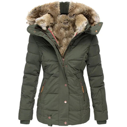 Aurora™ | Manteau d'hiver chaud doublé de fourrure