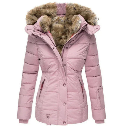 Aurora™ | Manteau d'hiver chaud doublé de fourrure