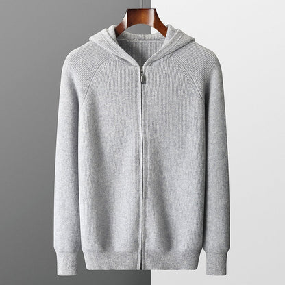 Jaxon Wool Comfort Hoodie pour hommes fabriqué en laine de haute qualité