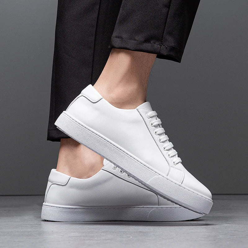 Lionel - Sneakers en cuir pour hommes