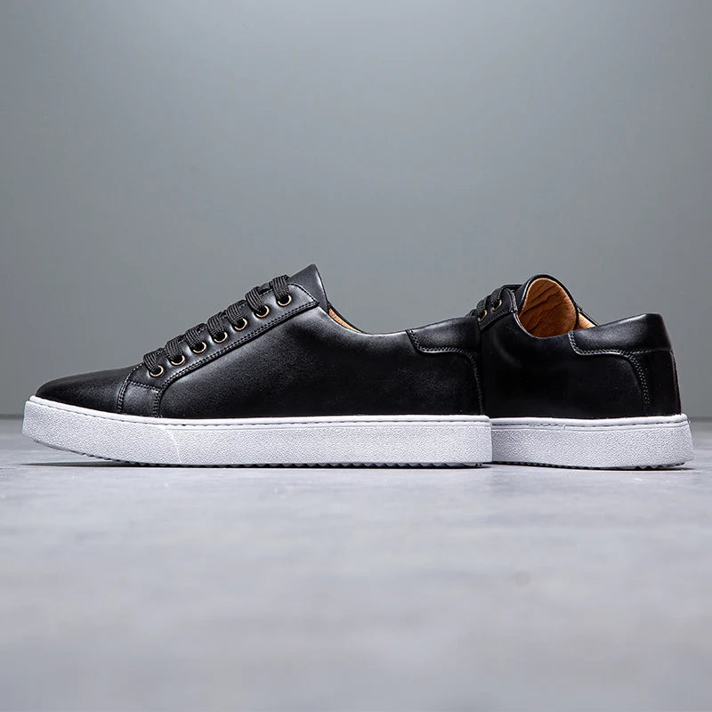 Lionel - Sneakers en cuir pour hommes