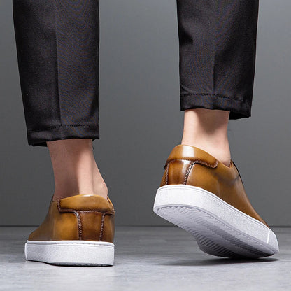 Lionel - Sneakers en cuir pour hommes