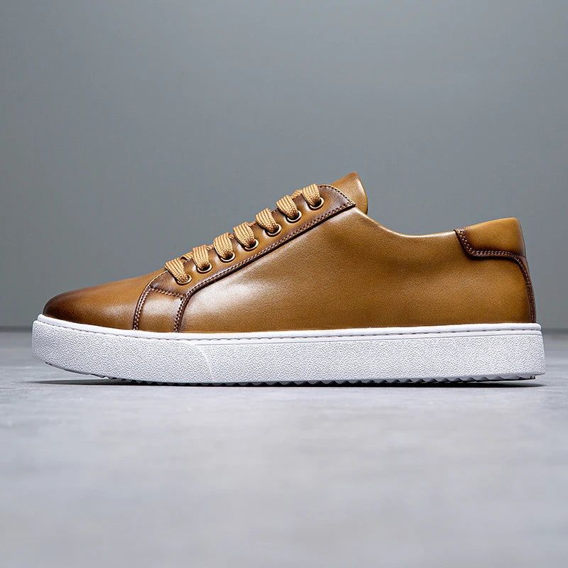 Lionel - Sneakers en cuir pour hommes