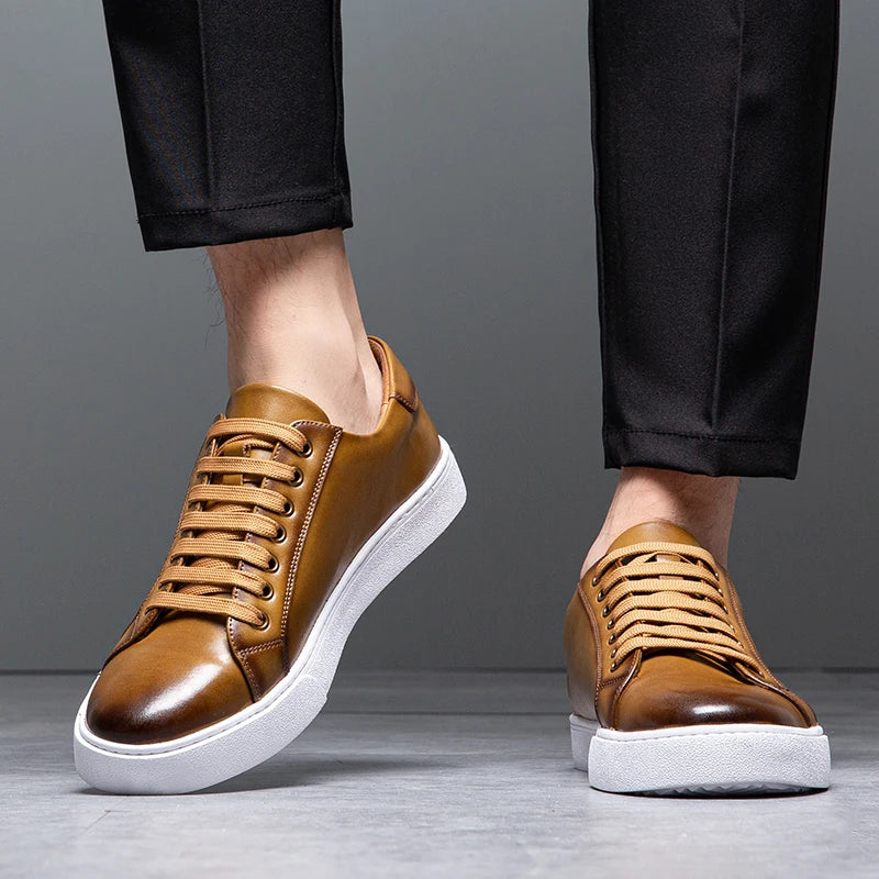 Lionel - Sneakers en cuir pour hommes