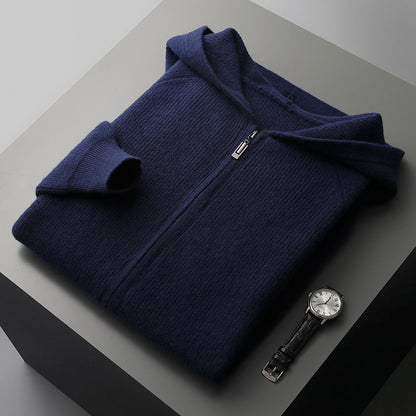 Jaxon Wool Comfort Hoodie pour hommes fabriqué en laine de haute qualité