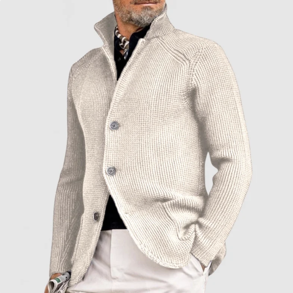 Sergi™ - Cardigan en tissu de coton