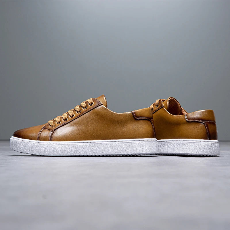 Lionel - Sneakers en cuir pour hommes