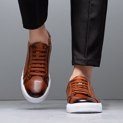 Lionel - Sneakers en cuir pour hommes