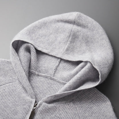 Jaxon Wool Comfort Hoodie pour hommes fabriqué en laine de haute qualité