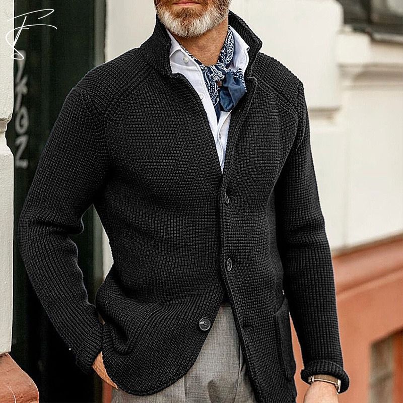 Sergi™ - Cardigan en tissu de coton