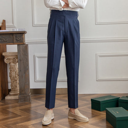 Capri Gurkha Pantalon droit plissé