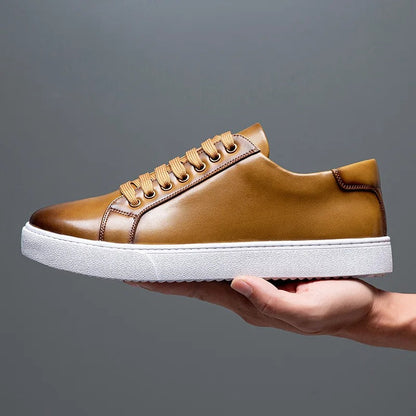 Lionel - Sneakers en cuir pour hommes