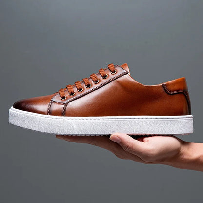 Lionel - Sneakers en cuir pour hommes